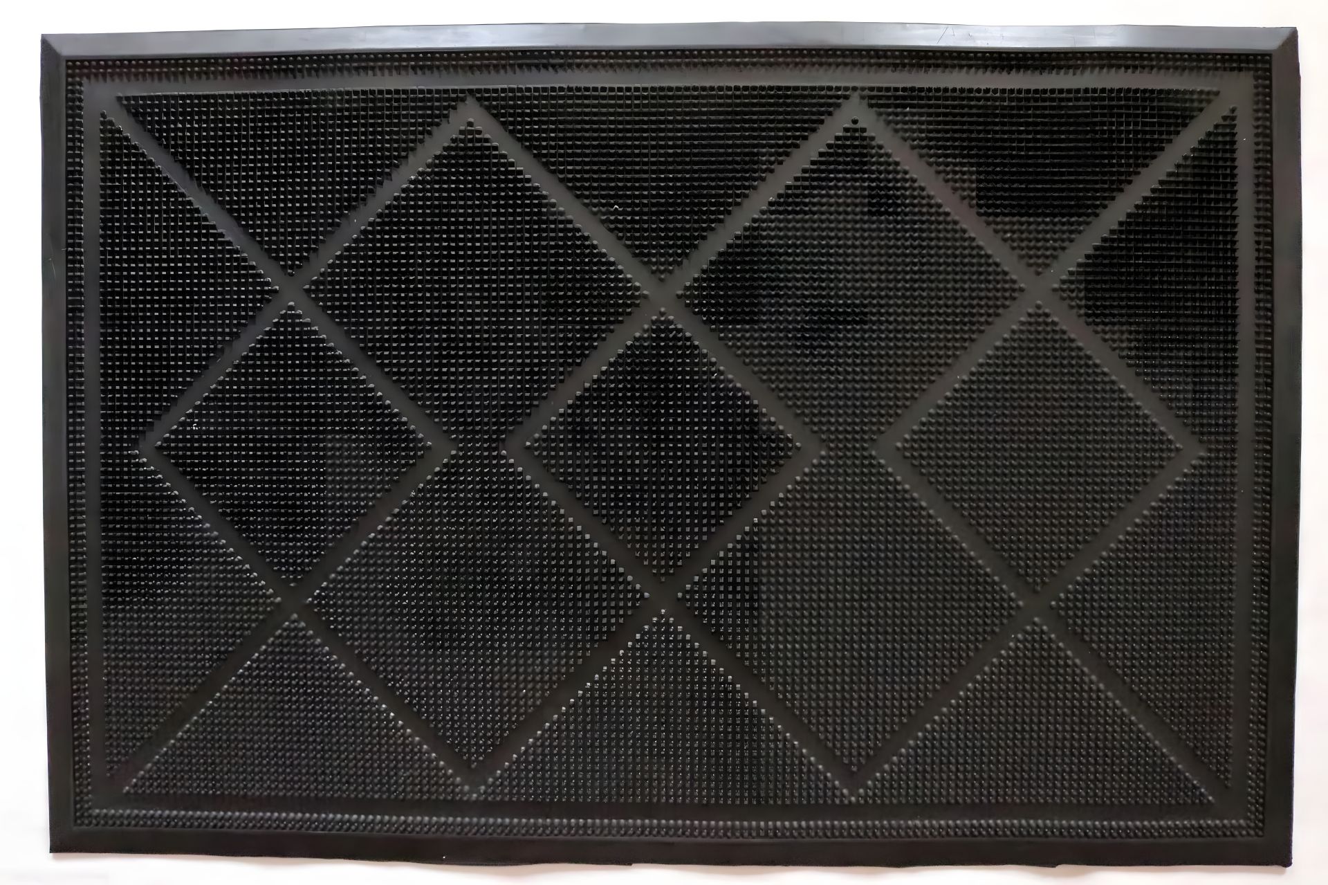 Вхідний гумовий килимок 60x90 "Ромб преміум" Вхідний гумовий килимок 60x90 "Ромб преміум"