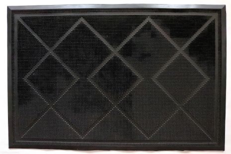 Гумовий вхідний килимок 60x90 "Ромб Преміум"