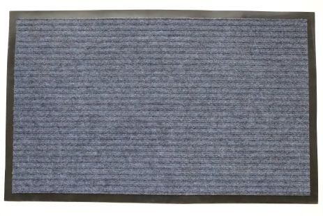 Входной килимок рубчик 80x120 см серый Входной килимок рубчик 80x120 см серый