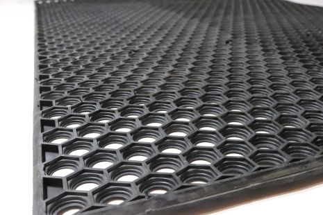 Вхідний гумовий килимок, соти, 96 x 140