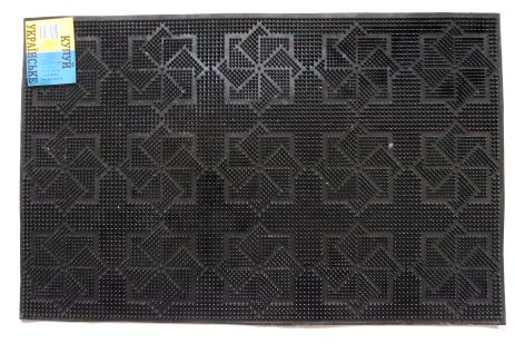 Гумовый входной коврик 37x58 к16
