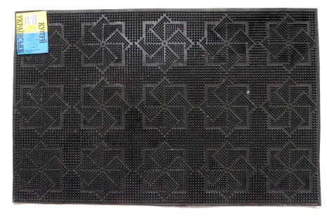 Гумовий вхідний килимок 37x58 к16
