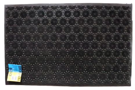 Гумовий вхідний килимок 37x58 к17