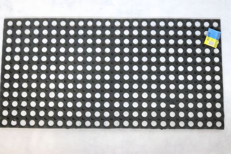 Вхідний килимок гумовий соти 50x100 к-38 Вхідний килимок гумовий соти 50x100 к-38