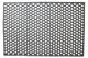 Килимок входной резиновый "Соты", 60x90 см