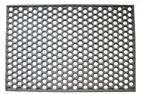 Гумовий килимок вхідний соти 50x75 Гумовий килимок вхідний соти 50x75