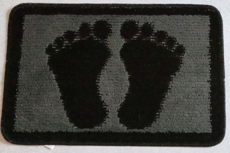 Килимок для ванної/туалету "Ноги" 40*60 см Vonaldi 2517 blacklegs Килимок для ванної/туалету "Ноги" 40*60 см Vonaldi 2517 blacklegs