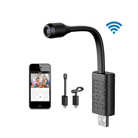 Міні wifi камера USB з гнучкою ніжкою Jianshu U21wifi, 2 Мп, Full HD 1080P