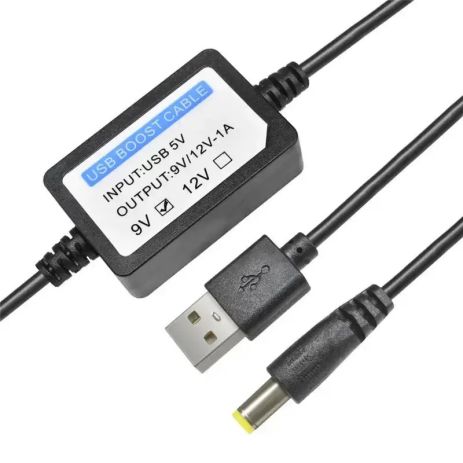 Потужний підвищуючий USB перетворювач напруги DC 5 в 9 вольт, 1 Ампер Nectronix UBC-9