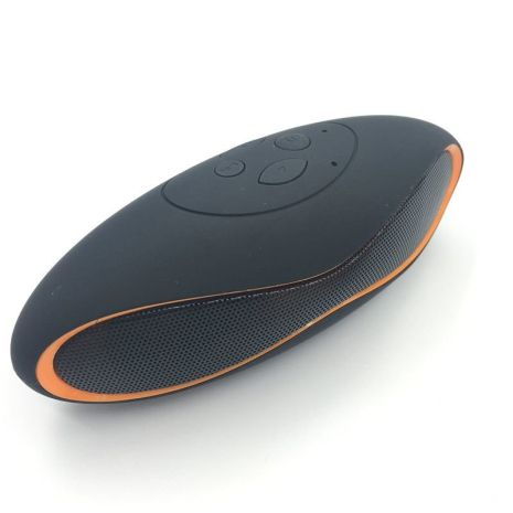 Портативная bluetooth колонка с флешкой и радио Heonyirry mini X-6, оранжевая Портативная bluetooth колонка с флешкой и радио Heonyirry mini X-6, оранжевая