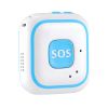 Персональний портативний GPS трекер для дітей з кнопкою SOS Badoo Security V28, блакитний