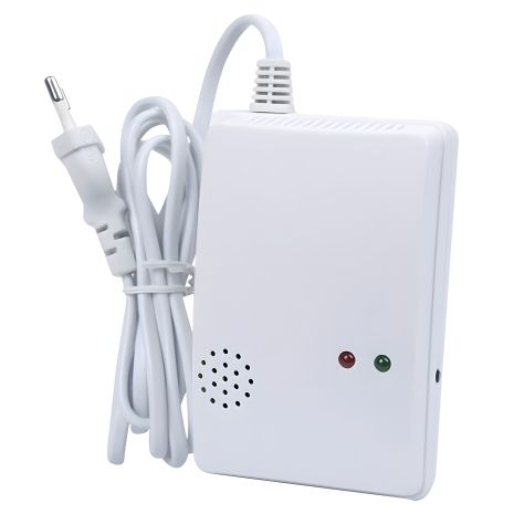 Побутовий сигналізатор газу - датчик витоку газу з сиреною Fuers JK-85, метан, пропан-бутан Побутовий сигналізатор газу - датчик витоку газу з сиреною Fuers JK-85, метан, пропан-бутан