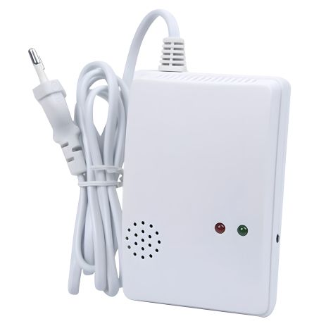 Побутовий сигналізатор газу - датчик витоку газу з сиреною Fuers JK-85, метан, пропан-бутан