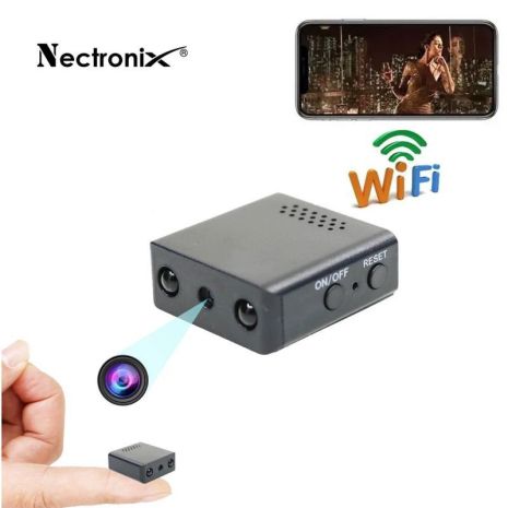 Миниатюрная wifi камера Nectronix RD08, с записю на SD карту до 128 Гб, без аккумулятора