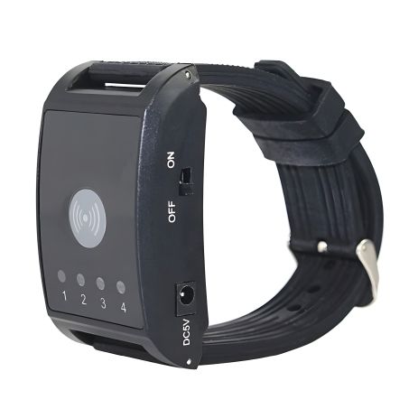 Приймач сигналу від бездротових кнопок-вигляді браслета Retekess F4411A, 433 мГц