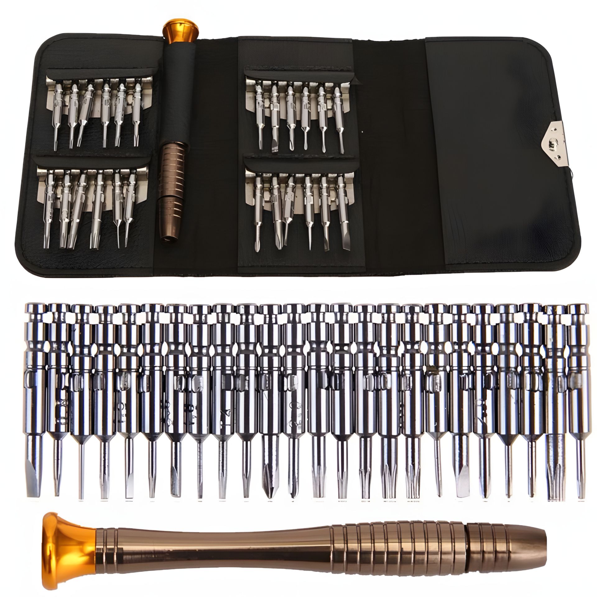 Набор отверток для ремонта мобильных телефонов 25 штук Leory RT-25 Набор отверток для ремонта мобильных телефонов 25 штук Leory RT-25