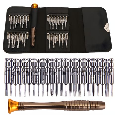 Викруток для ремонту мобільних телефонів набір 25 штук Leory RT-25 Викруток для ремонту мобільних телефонів набір 25 штук Leory RT-25