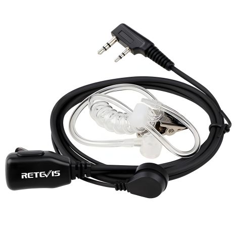 Гарнітура з кнопкою PPM Retevis EAK001 для рацій Retevis, Kenwood, Baofeng та інших