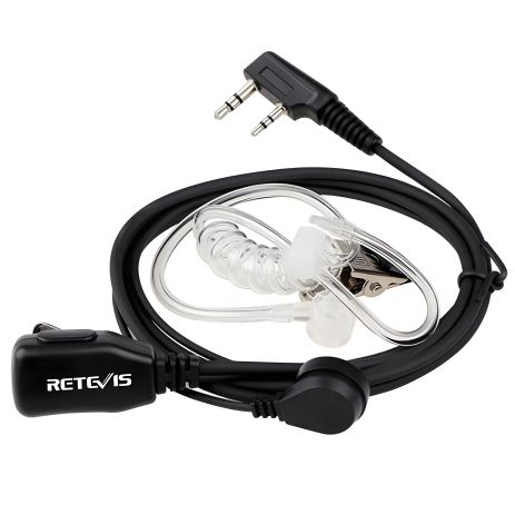 Гарнитура проводная с кнопкой PPМ Retevis EAK001, совместимая с рациями Retevis, Kenwood, Baofeng и другими Гарнитура проводная с кнопкой PPМ Retevis EAK001, совместимая с рациями Retevis, Kenwood, Baofeng и другими