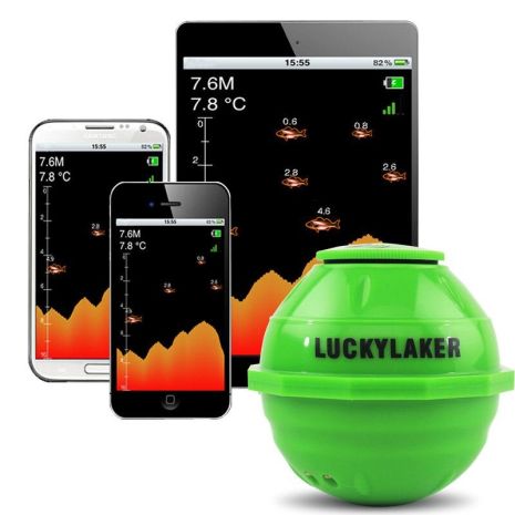 Wi-Fi Ekholot Lucky Fish Finder FF-916, iPhone та Android App