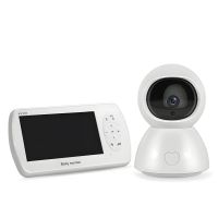 Видеоняня baby monitor беспроводная с большим 5" дюймовым монитором INQMEGA BM288, датчик температуры, подсветка, запись видео