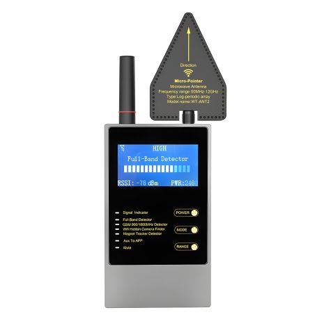 Антижучок Nectronix WT-10: детектор жучков, прослушки, камер и GPS трекеров