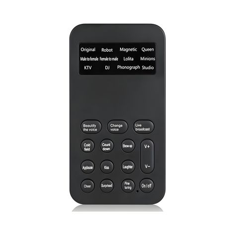 Voice Changer VC-12 - змінювач голосу для телефону або ПК з 8 режимами