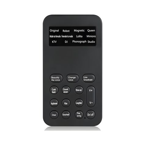 Voice Changer VC-12 - змінювач голосу для телефону або ПК з 8 режимами