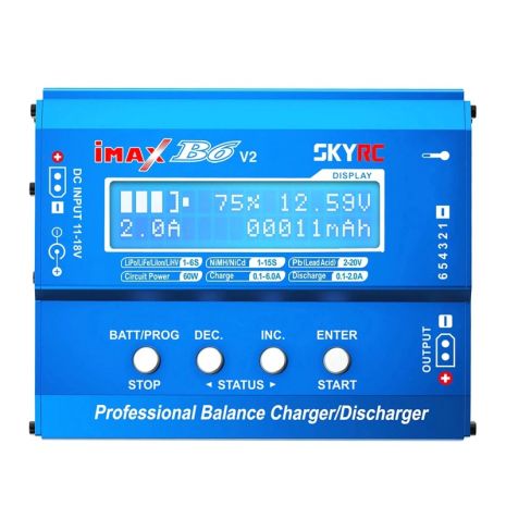 Універсальний зарядний пристрій другого покоління SkyRC Imax B6 V2. Оригінал. Універсальний зарядний пристрій другого покоління SkyRC Imax B6 V2. Оригінал.