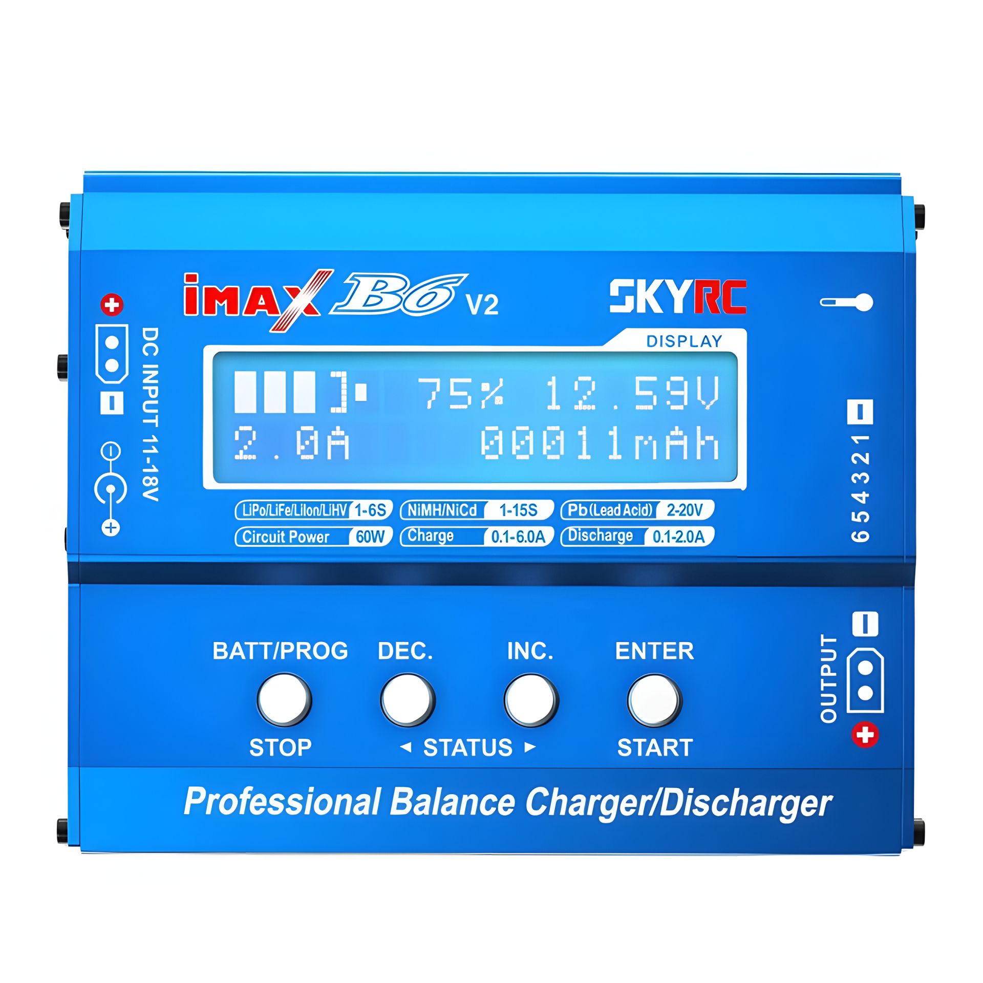 Зарядное устройство второго поколения SkyRC Imax B6 V2. Оригинал. Зарядное устройство второго поколения SkyRC Imax B6 V2. Оригинал.