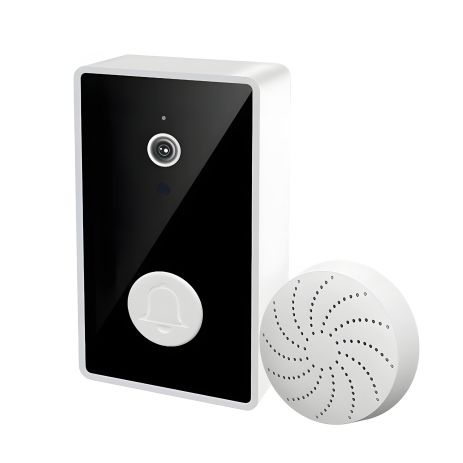 Wifi відеодомофон на батарейках ААА з окремим бездротовим USB дзвінком Nectronix YE-B-01