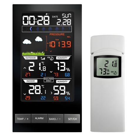 Умная метеостанция с беспроводным датчиком, гигрометром и барометром Misol WN2810CA