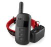 2 в 1 электронный ошейник для дрессировки и антилай для собак, красный ремешок, Dobe DB500