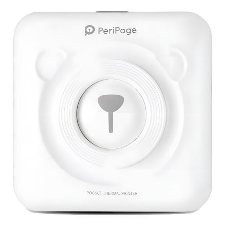 Портативный bluetooth термопринтер для смартфона PeriPage A6, белый Портативный bluetooth термопринтер для смартфона PeriPage A6, белый