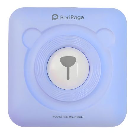 Портативний bluetooth термопринтер для смартфона PeriPage A6, блакитний Портативний bluetooth термопринтер для смартфона PeriPage A6, блакитний