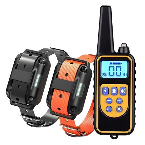 Електронний нашийник для собак для навчання, дресури та корекції поведінки для 2 собак Pet-300-2