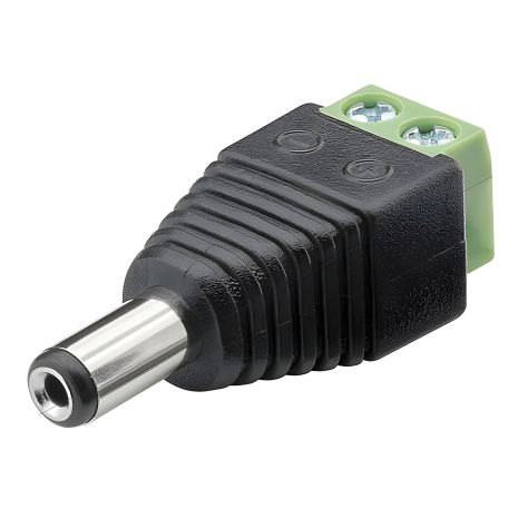 Роз'єм живлення під гвинт для камер спостереження (тато) Grace Security PWC-02