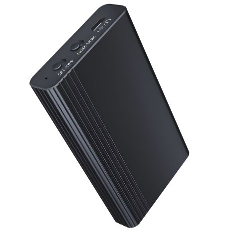 Цифровий диктофон з великим часом роботи і записи до 500 годин Sttwunake L1, micro SD до 128 Gb