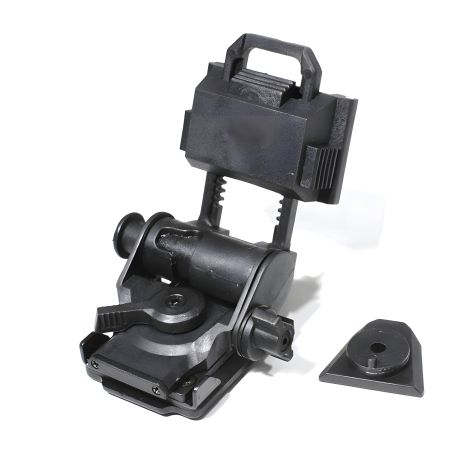 NVG кріплення на шолом з "ластівчин хвіст" DOVETAIL для NV8000, NV8160, PVS-15/18/21/31, пластик, чорне NVG кріплення на шолом з "ластівчин хвіст" DOVETAIL для NV8000, NV8160, PVS-15/18/21/31, пластик, чорне