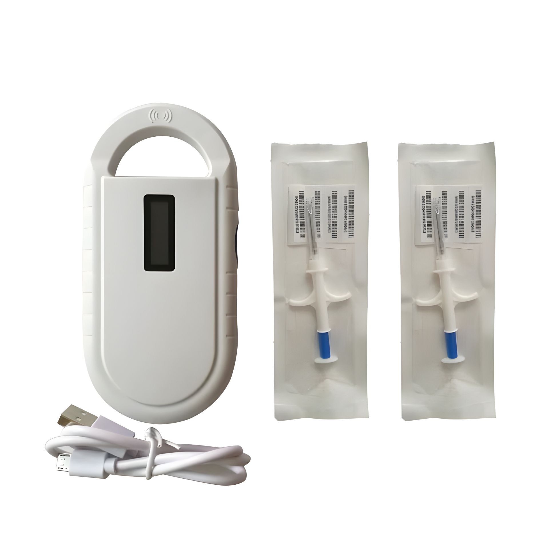 Faread PT160 RFID система для ідентифікації тварин: зчитувач + 2 мікрочіпа з ін'єктором Faread PT160 RFID система для ідентифікації тварин: зчитувач + 2 мікрочіпа з ін'єктором