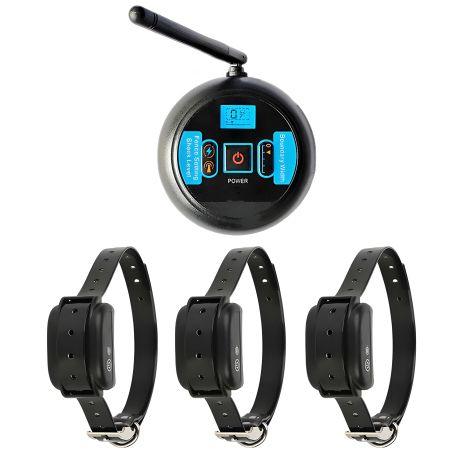 Беспроводной забор для собак Wireless Dog Fence WDF-600 с тремя ошейниками