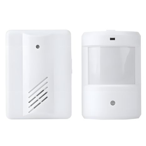 Беспроводной дверной звонок с датчиком движения - оповещатель Leshp DD1407 Беспроводной дверной звонок с датчиком движения - оповещатель Leshp DD1407