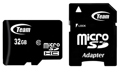 Карта памяти MicroSDHC 32GB Class 10 с адаптером Карта памяти MicroSDHC 32GB Class 10 с адаптером