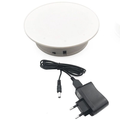 copy_Поворотный стол для предметной съемки и 3D фото Heonyirry C366, диаметр 20 см, белый copy_Поворотный стол для предметной съемки и 3D фото Heonyirry C366, диаметр 20 см, белый
