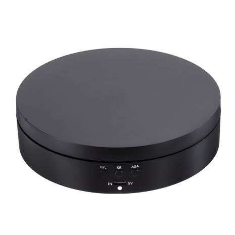 Поворотный стол Bakeey 13B для фото и демонстраций, черный, 13 см