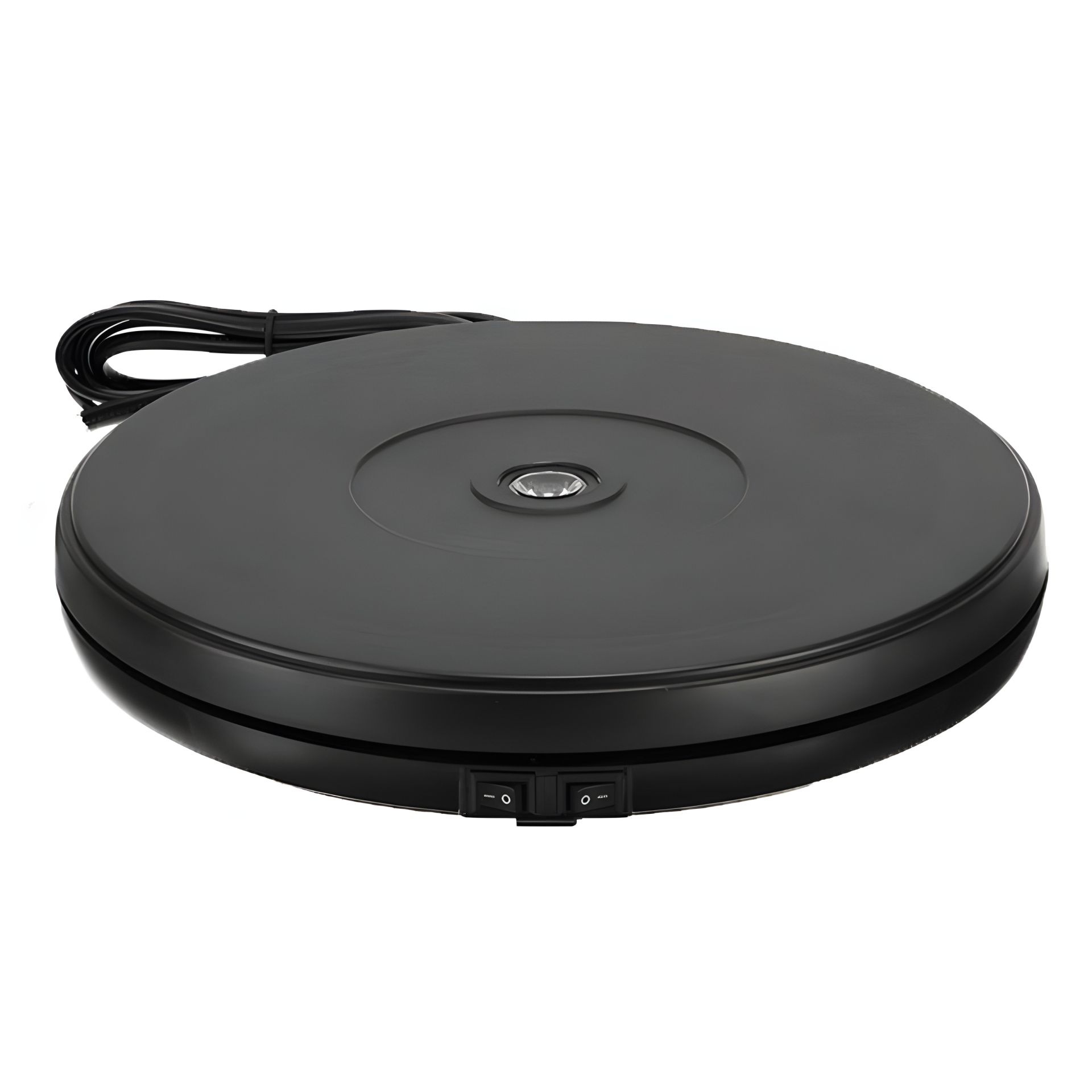 Автоматический 3D поворотный стол для предметной съёмки с подсветкой Heonyirry C250, диаметр 25 см, черный Автоматический 3D поворотный стол для предметной съёмки с подсветкой Heonyirry C250, диаметр 25 см, черный