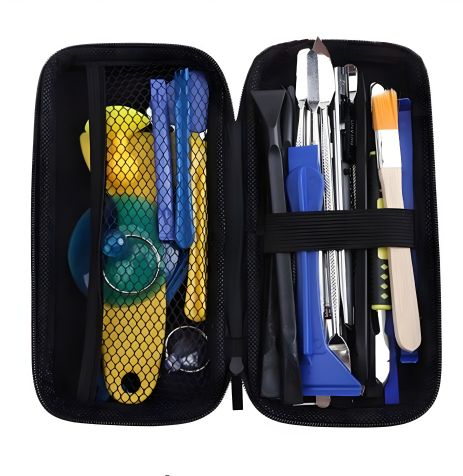 Набір інструментів для ремонту телефонів мобільних і ноутбуків з 37 предметів Bakeey RT-37, в чохлі