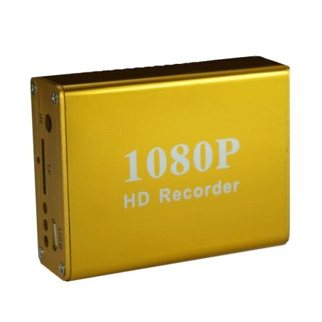 Mini HD DVR DVR для 1 камери Pomiacam HD 1080p, з підтримкою камер AHD/TVI 2 мегапікселі, пульт дистанційного керування