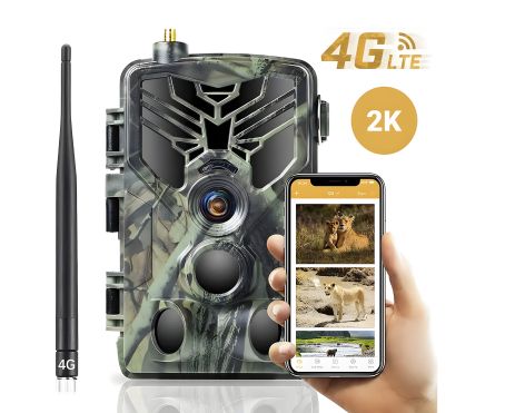 Фотоловушка Suntek HC 810LTE-Plus-2K (30Mp, Хмарне сховище, Онлайн Відео)