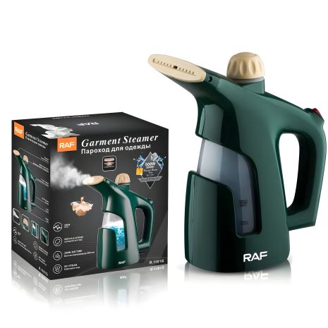 Ручной вертикальный отпариватель для одежды Raf модели R1161-G (800 Вт) Ручной вертикальный отпариватель для одежды Raf модели R1161-G (800 Вт)